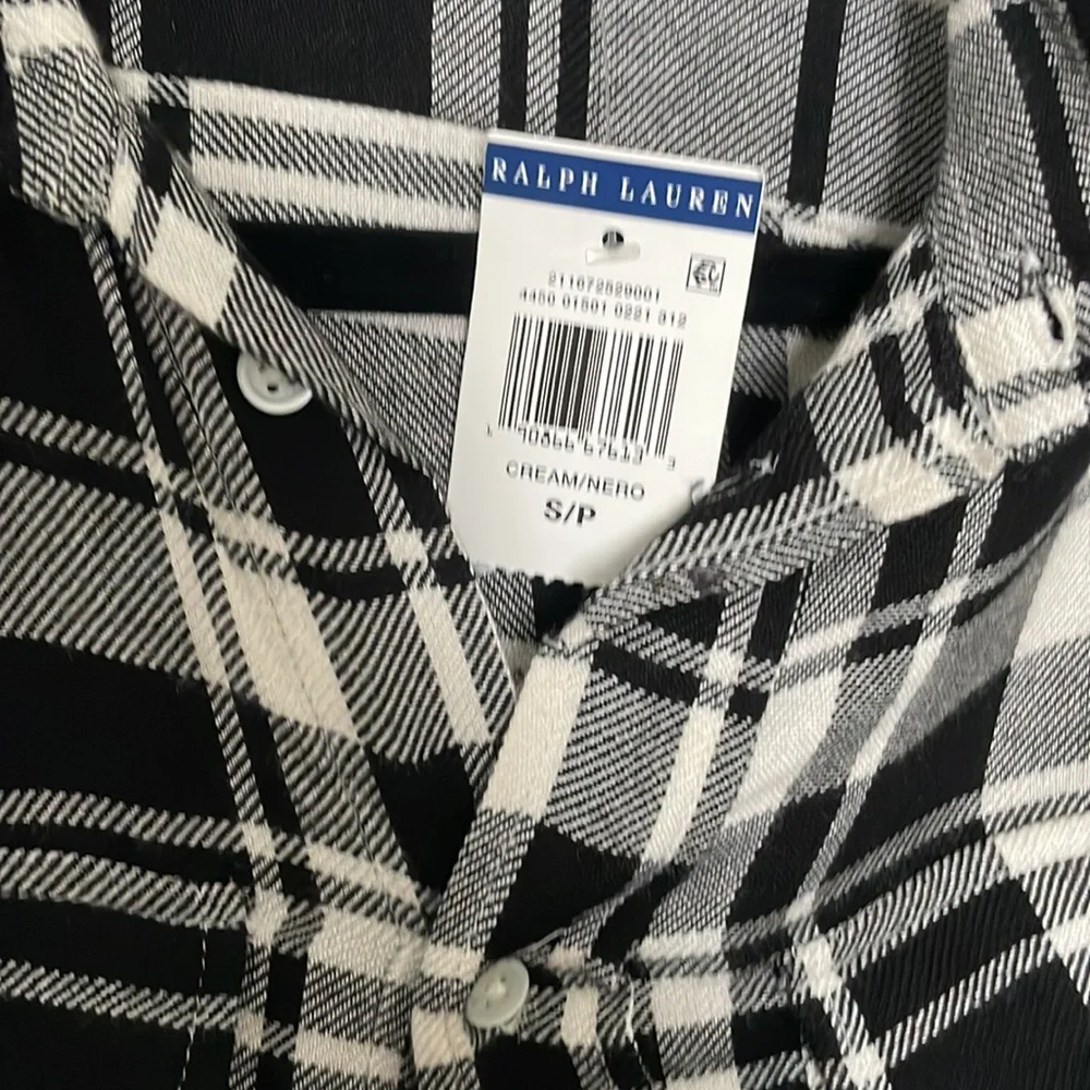 Ralph Lauren plaid shirt with tags never worn - Picture 3 of 3